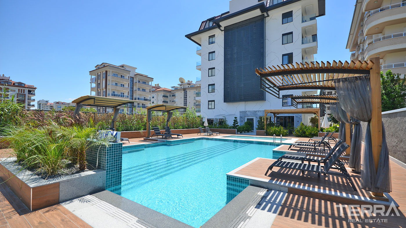 Sea View Resale Apartment in Kestel, Alanya with Rich Social Amenties - 66132