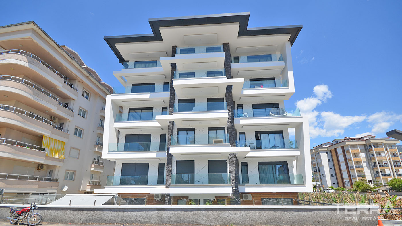 Sea View Resale Apartment in Kestel, Alanya with Rich Social Amenties - 66136