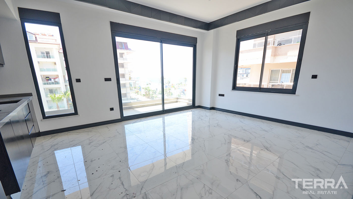 Sea View Resale Apartment in Kestel, Alanya with Rich Social Amenties - 66138