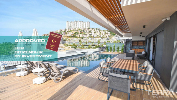 Eksklusive villaer med pool og panoramaudsigt i Kargıcak, Alanya
