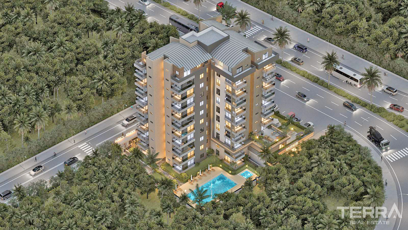Spacious Apartments Suitable for Investment in Antalya, Altıntaş