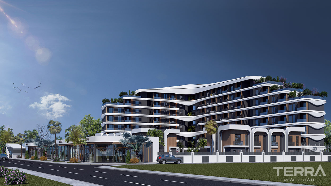2+1 Townhouses with Private Access to the Pool in Antalya, Altıntaş - 66403