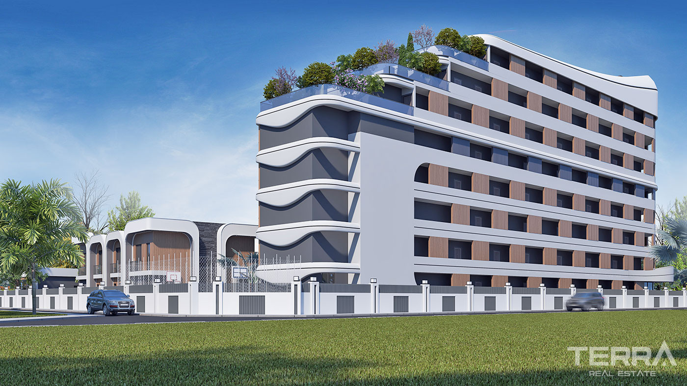 2+1 Townhouses with Private Access to the Pool in Antalya, Altıntaş - 66405