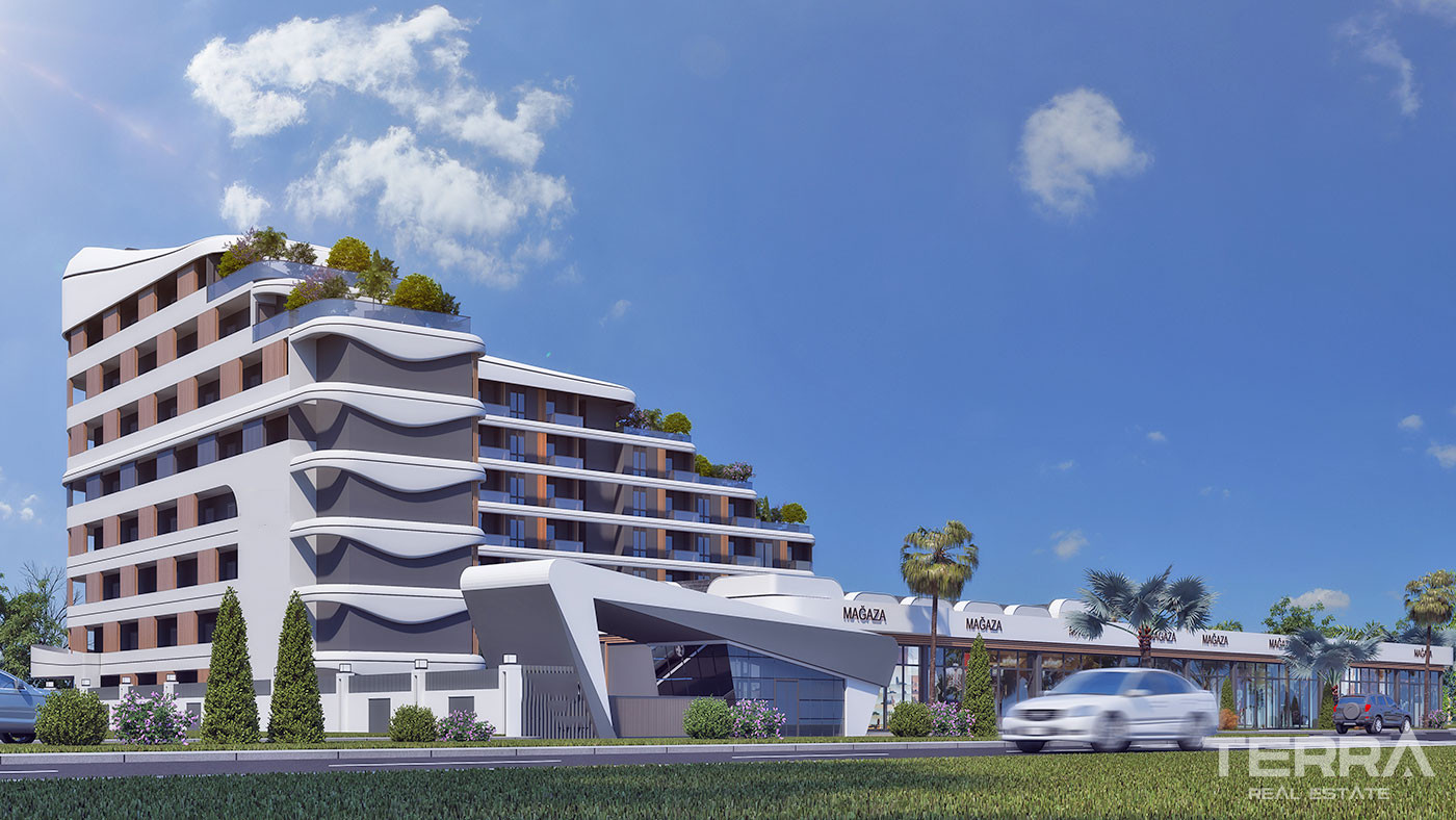2+1 Townhouses with Private Access to the Pool in Antalya, Altıntaş - 66407