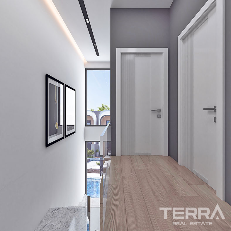 2+1 Townhouses with Private Access to the Pool in Antalya, Altıntaş - 66432