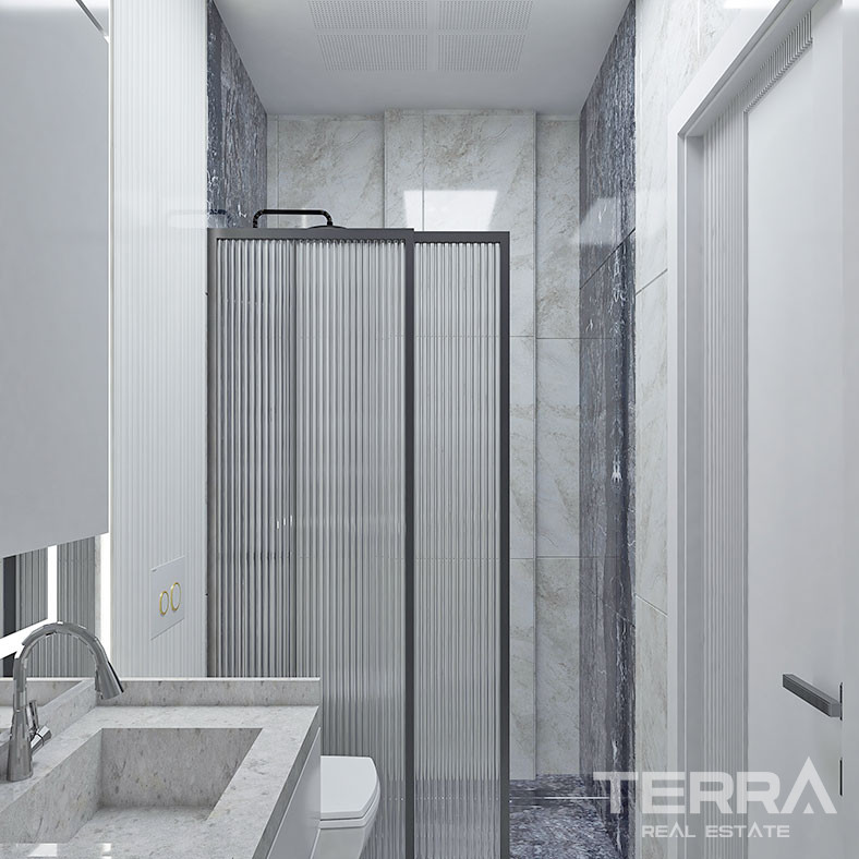 2+1 Townhouses with Private Access to the Pool in Antalya, Altıntaş - 66437
