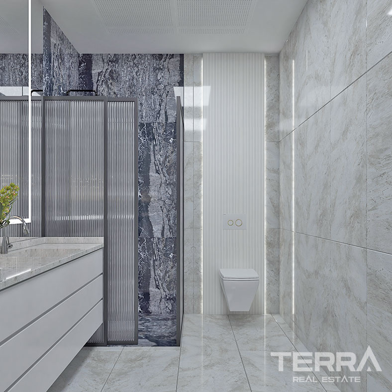 2+1 Townhouses with Private Access to the Pool in Antalya, Altıntaş - 66439