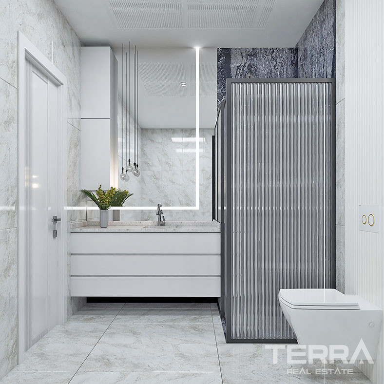 2+1 Townhouses with Private Access to the Pool in Antalya, Altıntaş - 66440