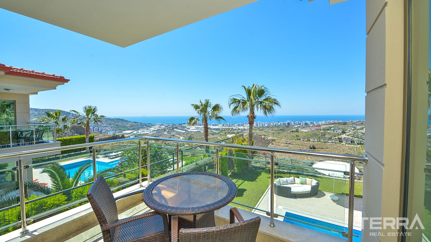 Fully Furnished Villa with Private Pool in Alanya, Kargıcak - 66479