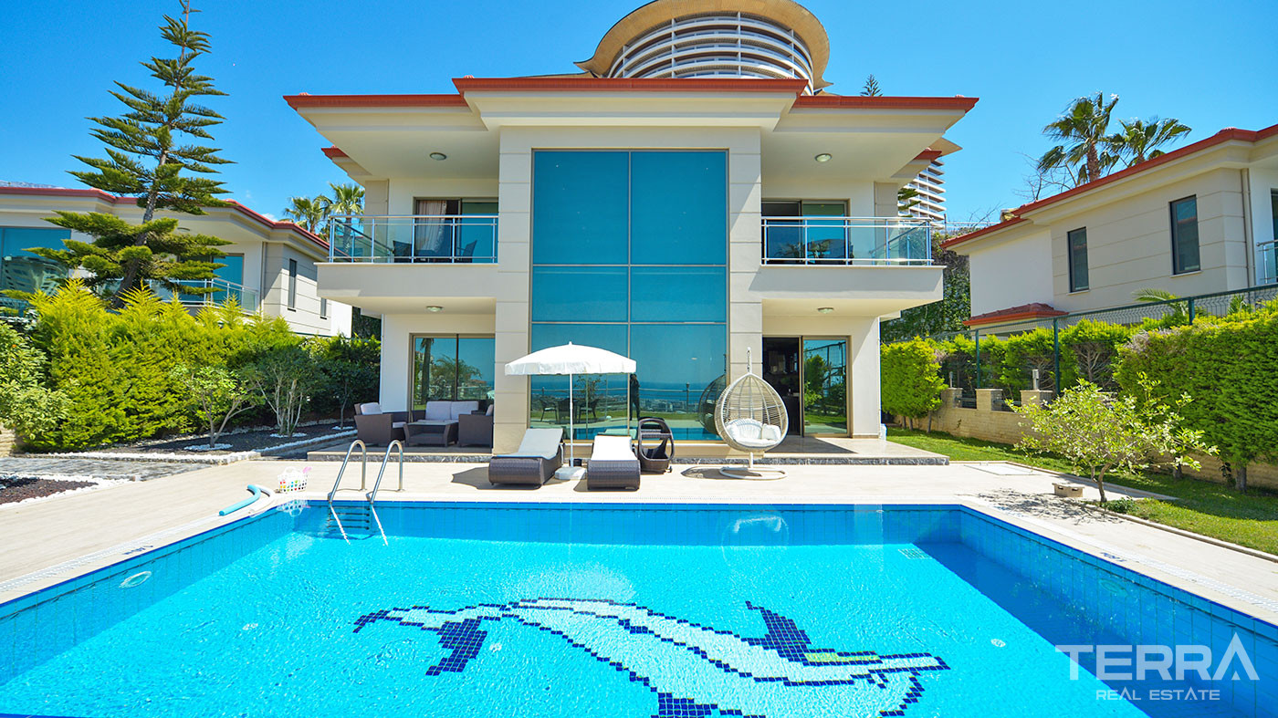 Fully Furnished Villa with Private Pool in Alanya, Kargıcak - 66521