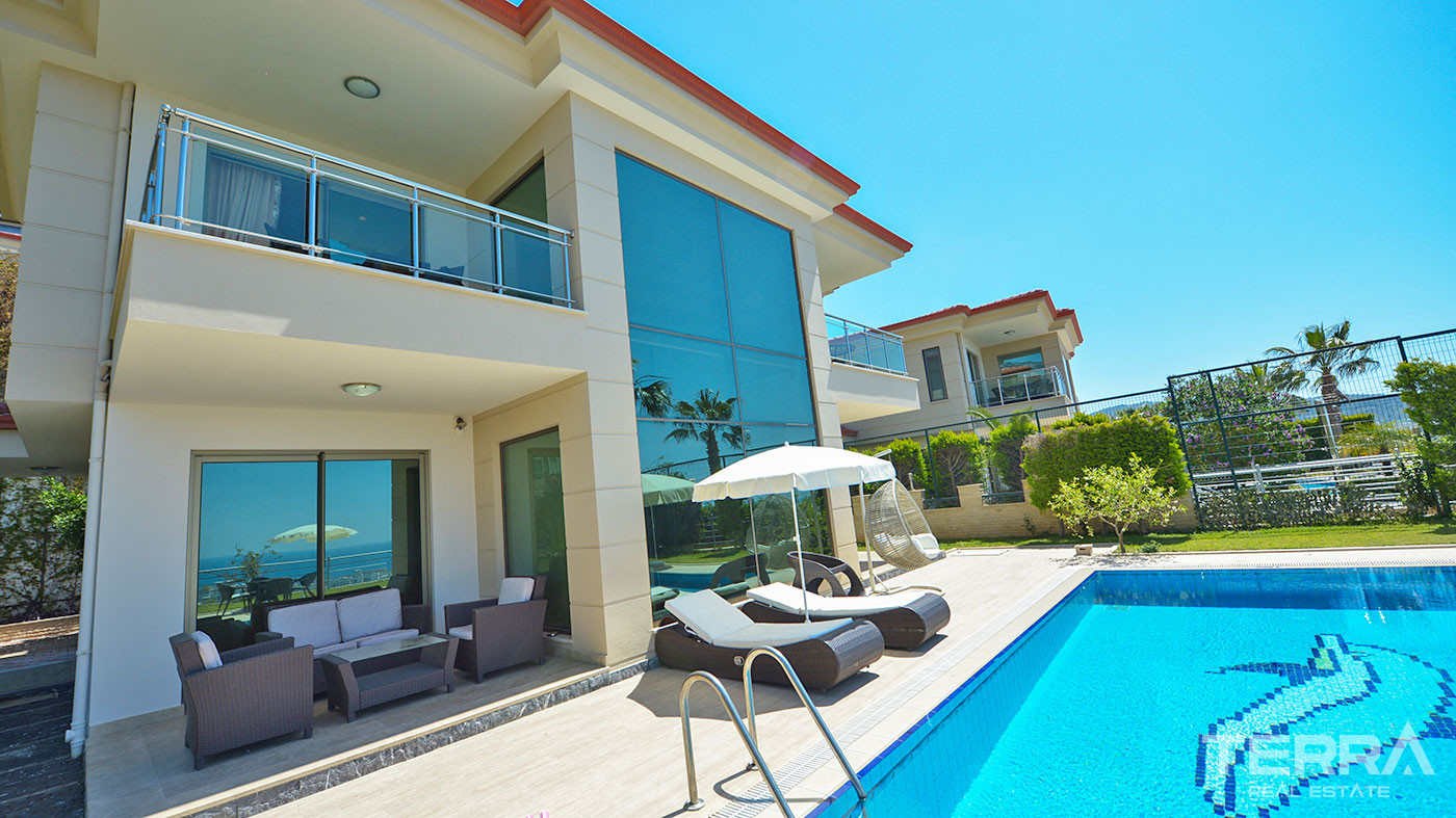 Fully Furnished Villa with Private Pool in Alanya, Kargıcak - 66522
