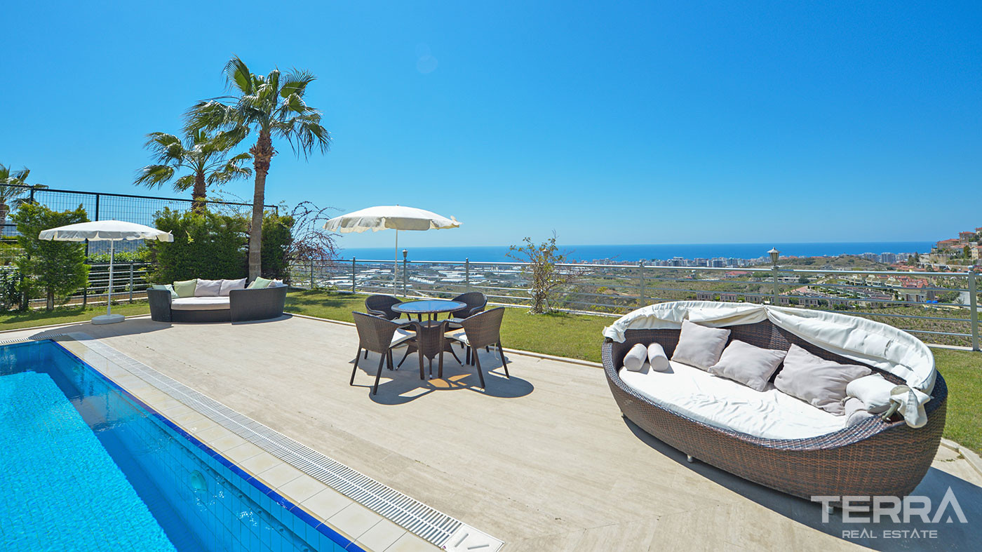 Fully Furnished Villa with Private Pool in Alanya, Kargıcak - 66523