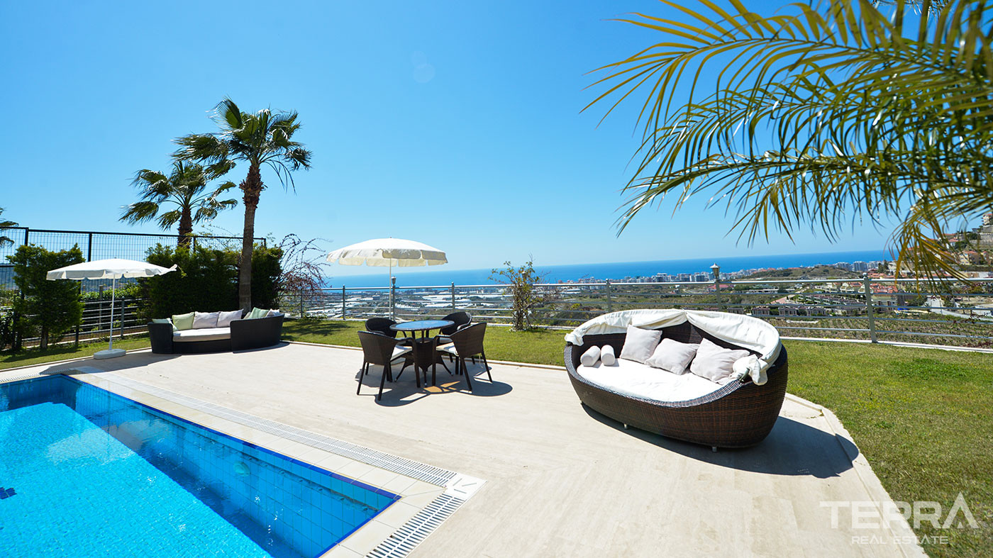 Fully Furnished Villa with Private Pool in Alanya, Kargıcak - 66524