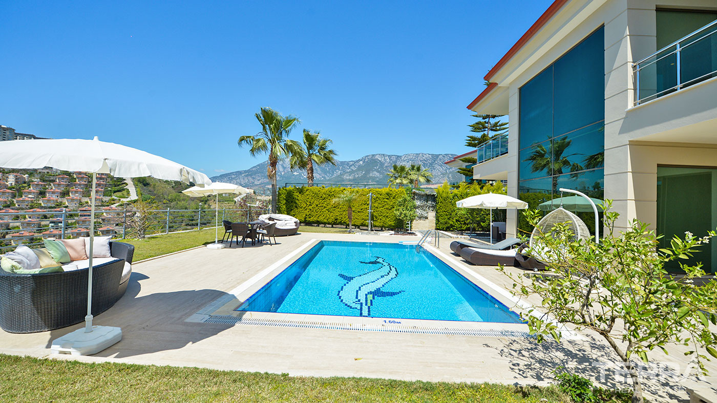 Fully Furnished Villa with Private Pool in Alanya, Kargıcak - 66527