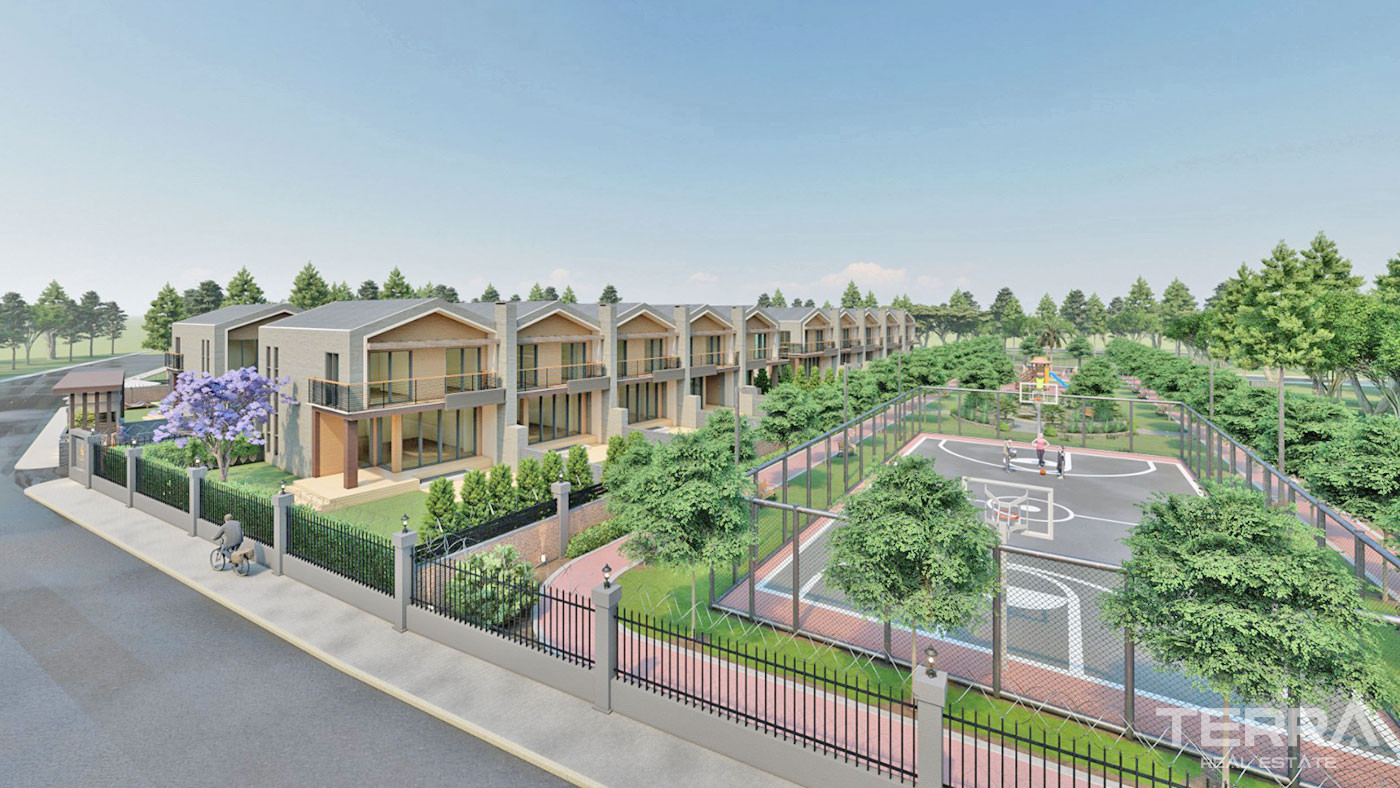 5+1 Townhouses with Swimming Pool and Garden in Antalya Döşemealtı - 66595