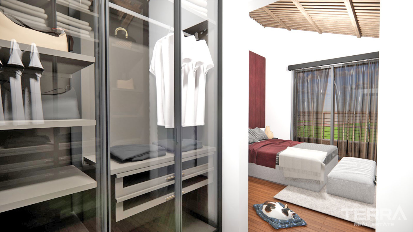 5+1 Townhouses with Swimming Pool and Garden in Antalya Döşemealtı - 66611