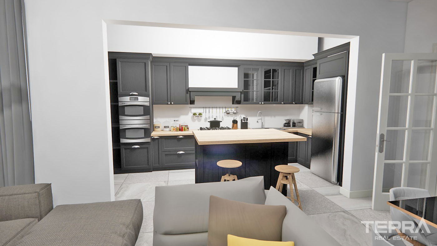 5+1 Townhouses with Swimming Pool and Garden in Antalya Döşemealtı - 66612