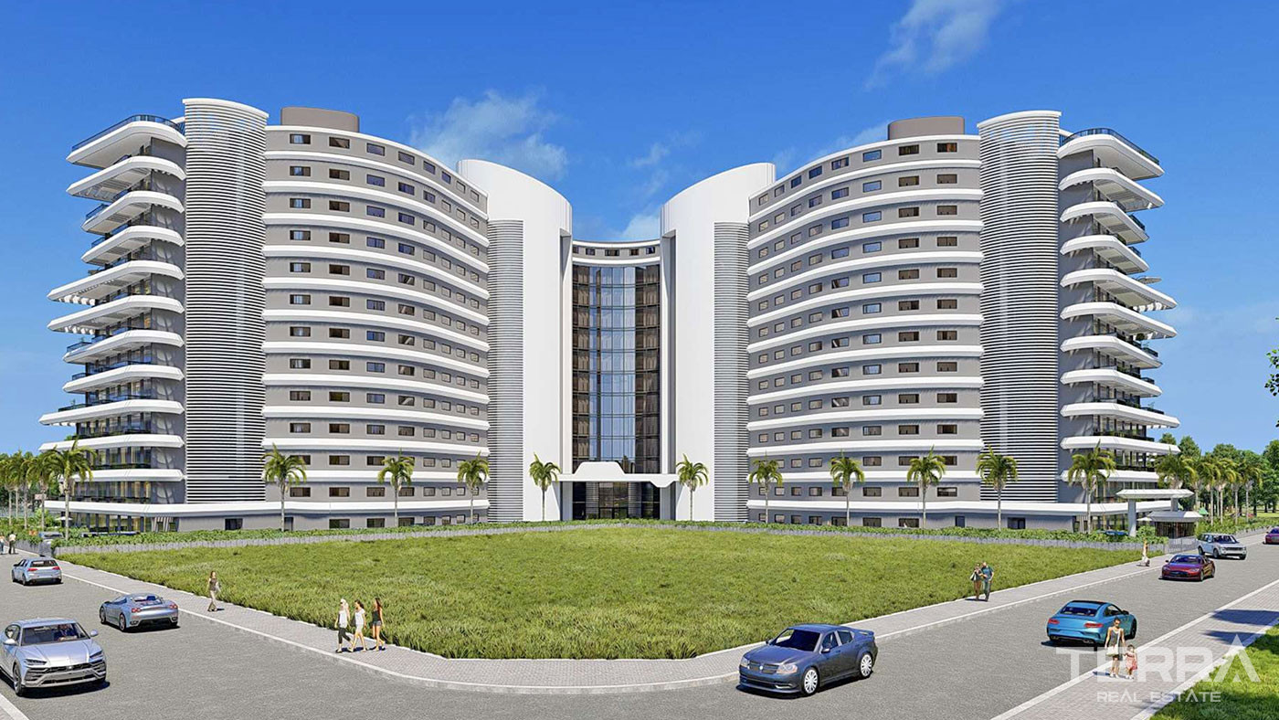 New Antalya Apartments with High Investment Potential in Altıntaş - 66665