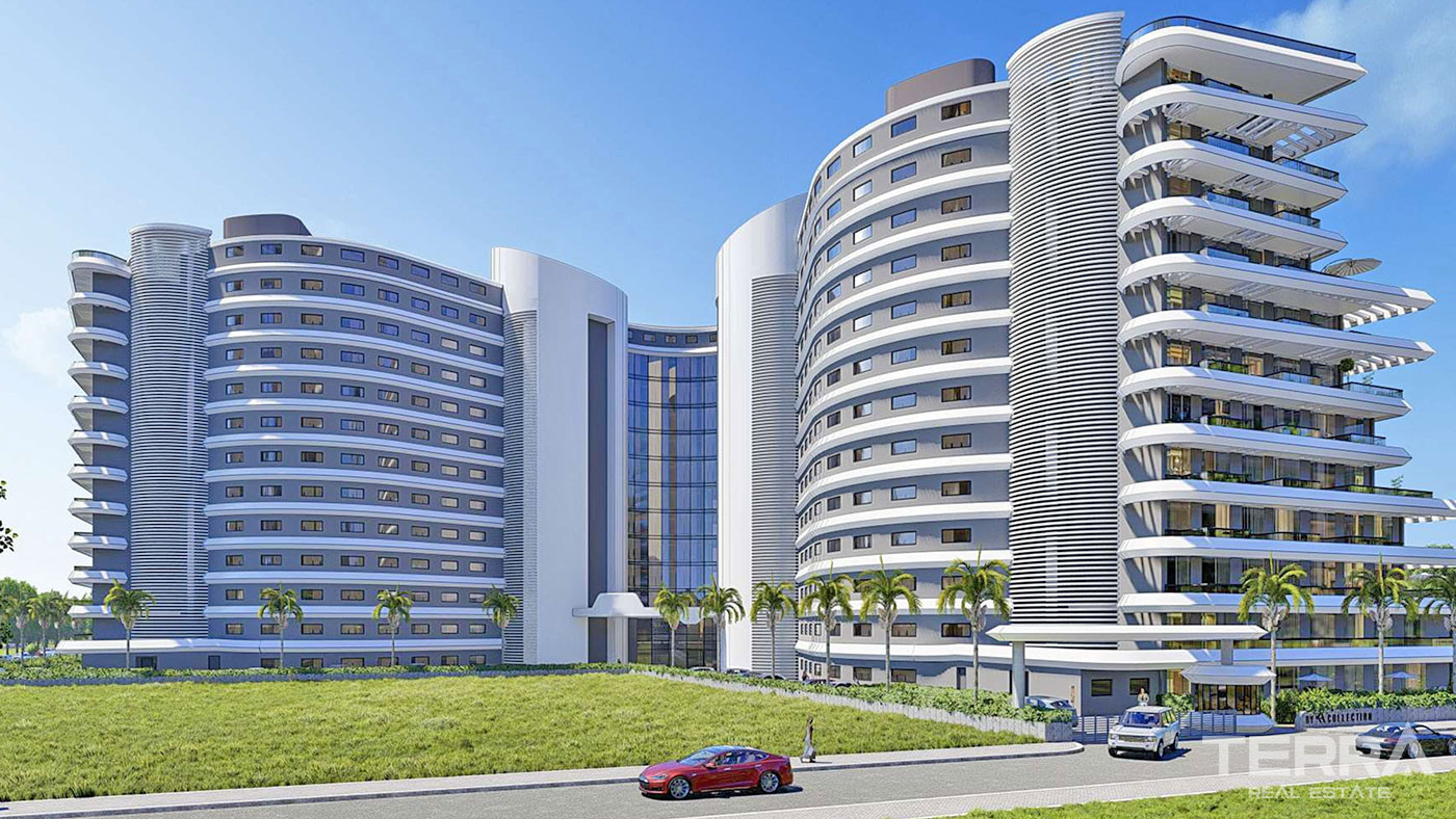 New Antalya Apartments with High Investment Potential in Altıntaş - 66667
