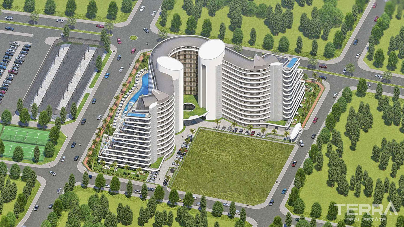 New Antalya Apartments with High Investment Potential in Altıntaş - 66669