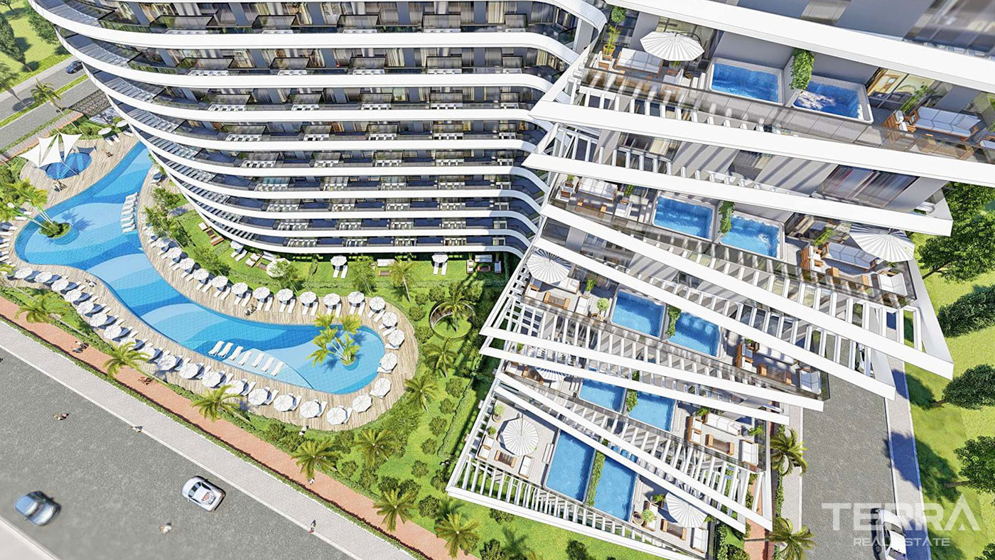 New Antalya Apartments with High Investment Potential in Altıntaş - 66671