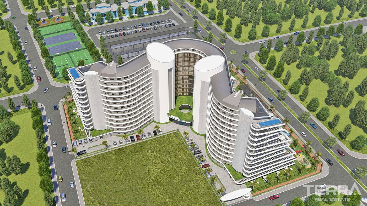 New Antalya Apartments with High Investment Potential in Altıntaş - 66673