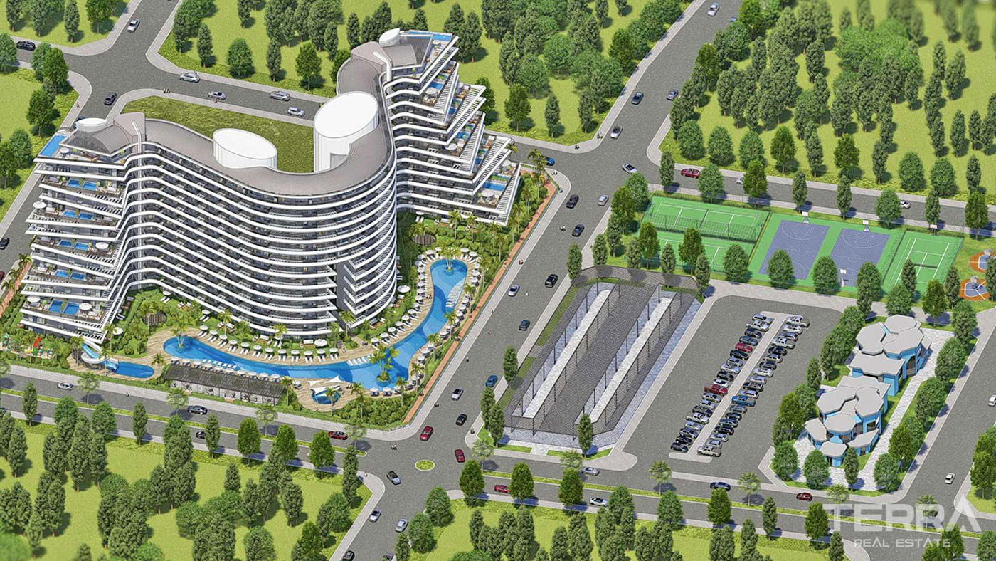 New Antalya Apartments with High Investment Potential in Altıntaş - 66675