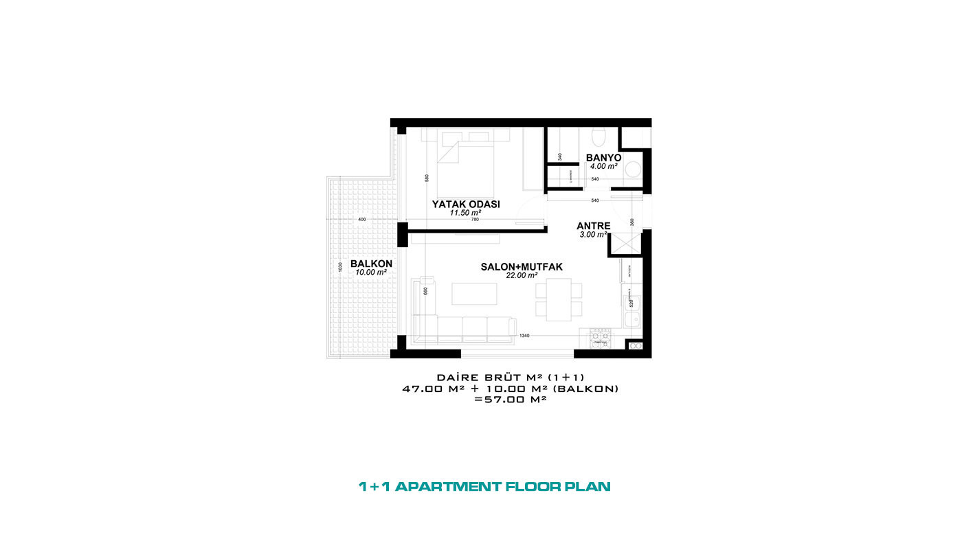 New Antalya Apartments with High Investment Potential in Altıntaş - 66678