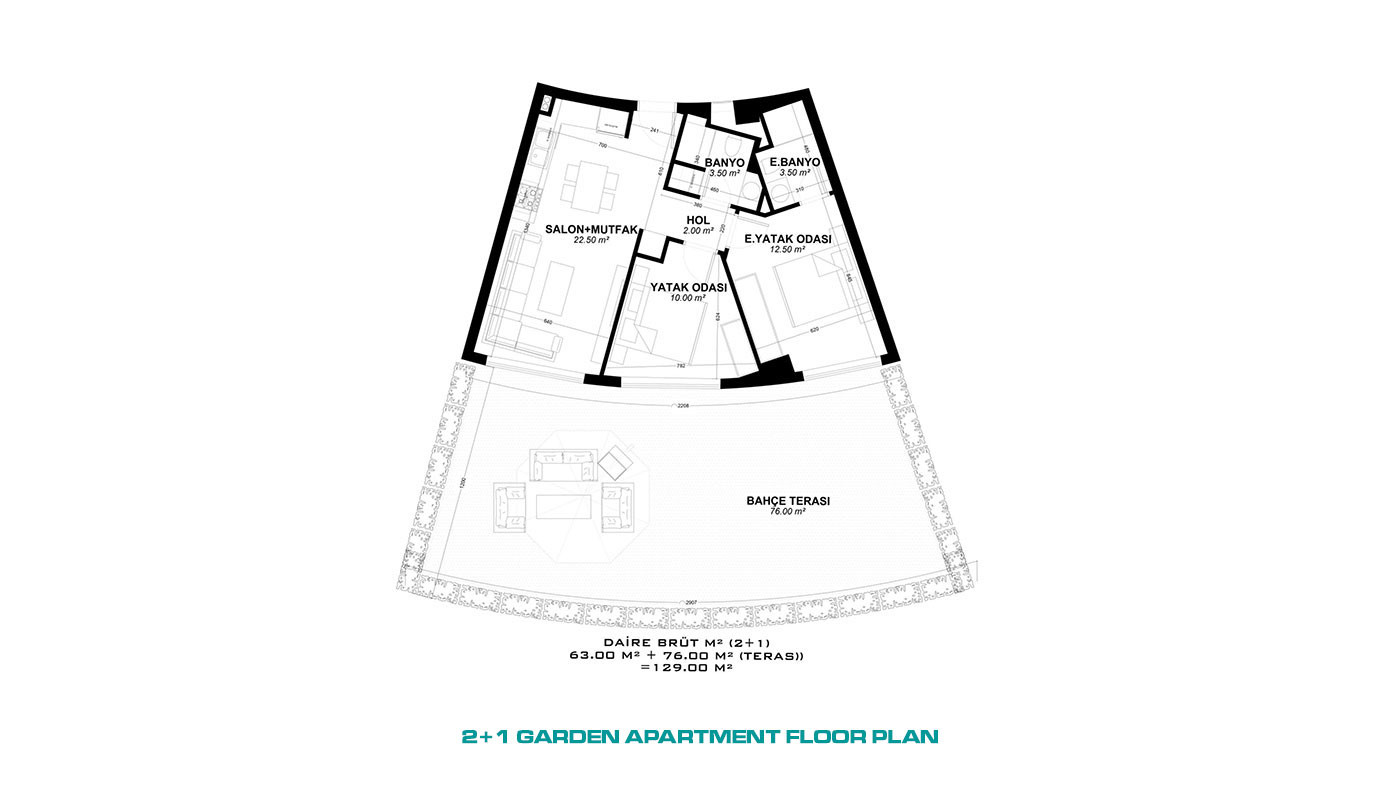 New Antalya Apartments with High Investment Potential in Altıntaş - 66687