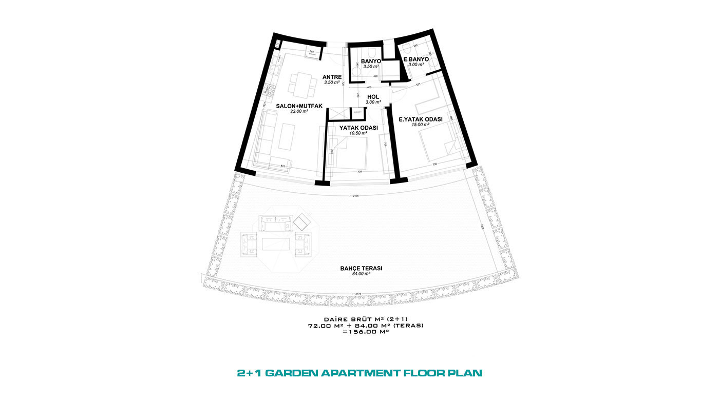 New Antalya Apartments with High Investment Potential in Altıntaş - 66688