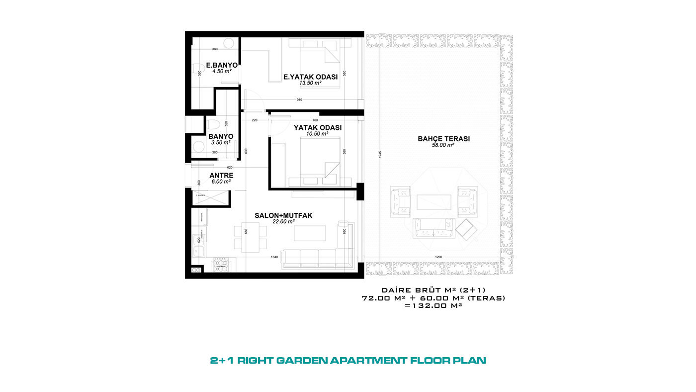 New Antalya Apartments with High Investment Potential in Altıntaş - 66692
