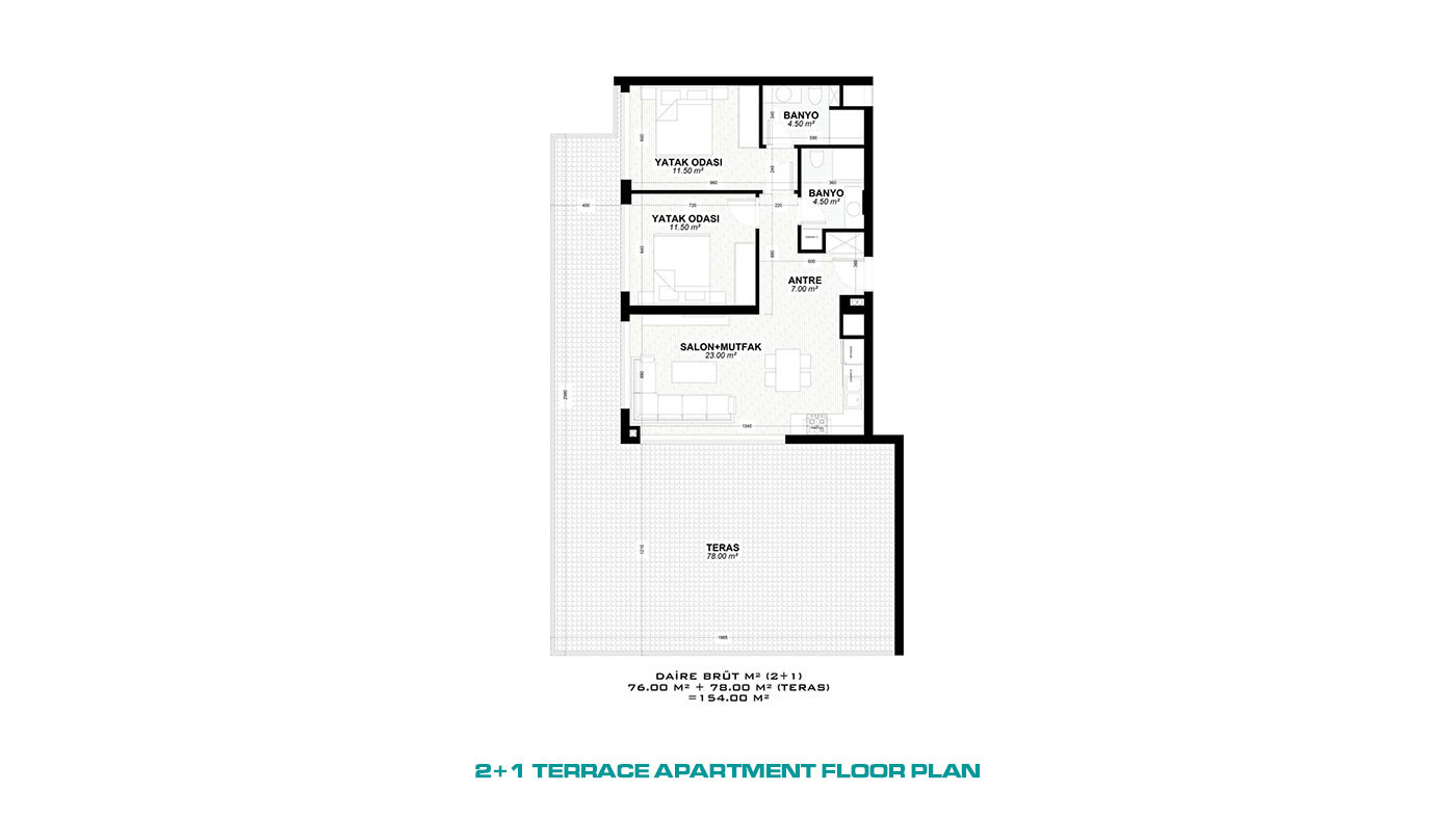 New Antalya Apartments with High Investment Potential in Altıntaş - 66694