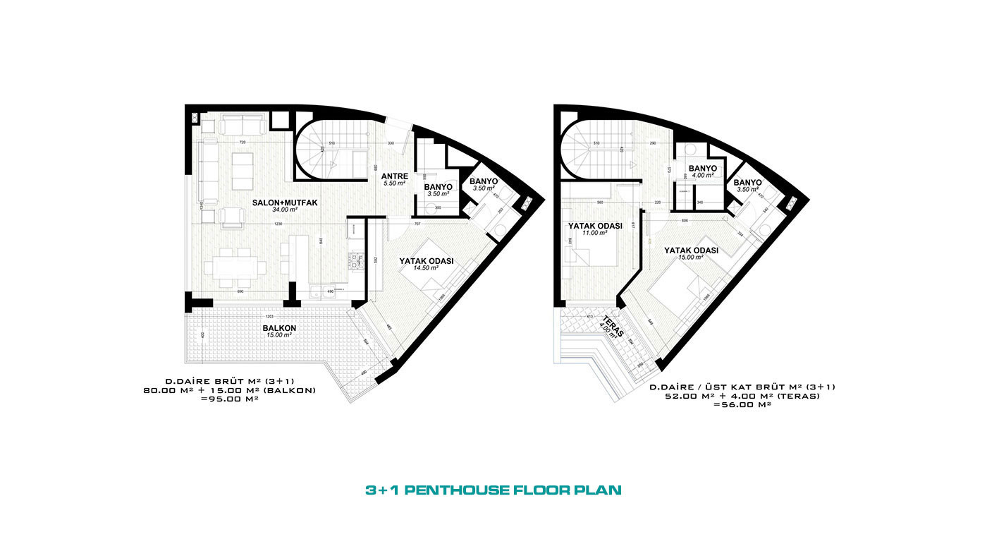 New Antalya Apartments with High Investment Potential in Altıntaş - 66696