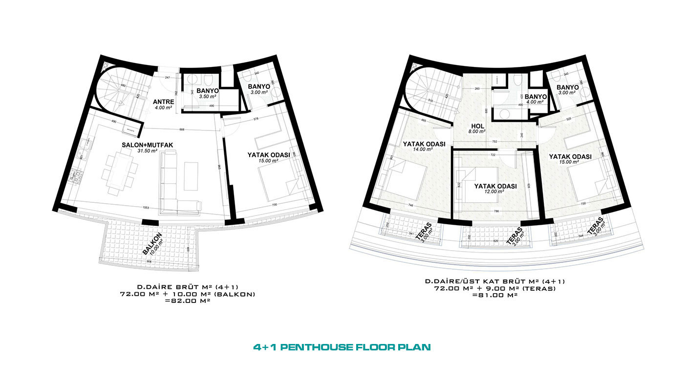 New Antalya Apartments with High Investment Potential in Altıntaş - 66697