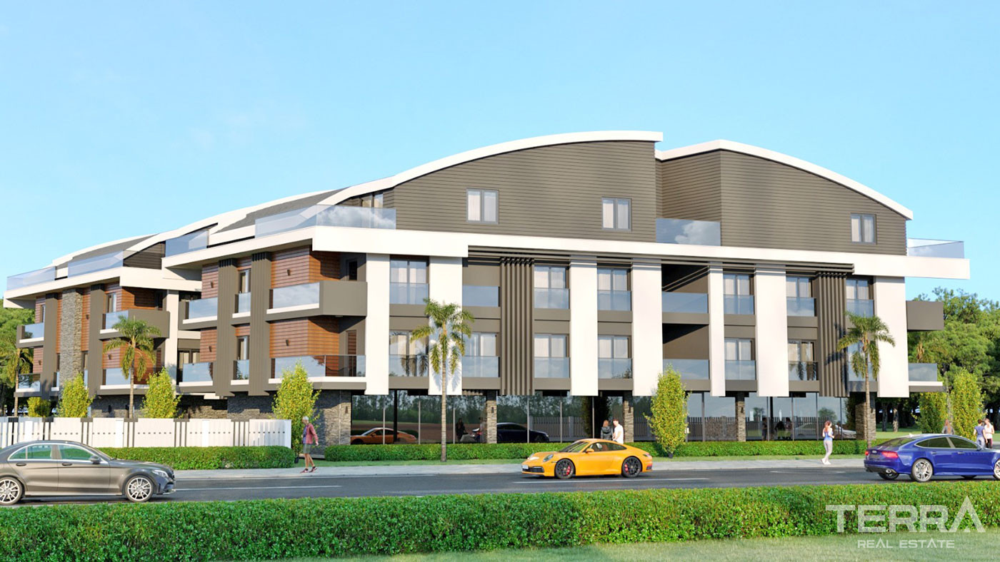Nowe apartamenty z widokiem na góry w Antalyi Konyaaltı - 66766
