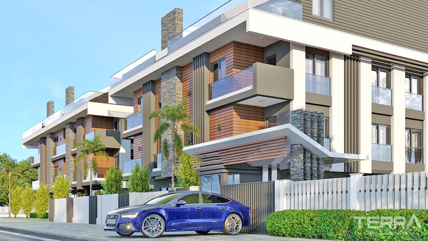 Nowe apartamenty z widokiem na góry w Antalyi Konyaaltı - 66769