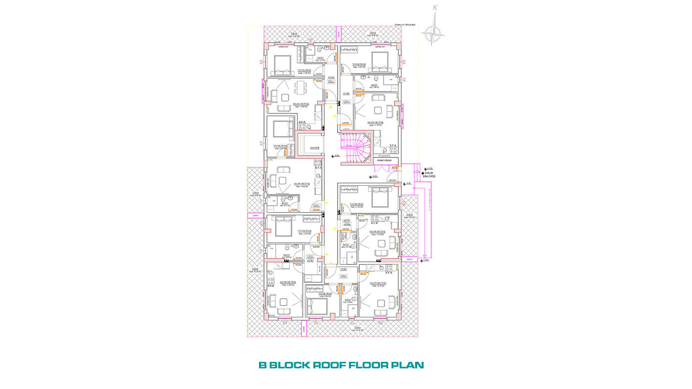 Nowe apartamenty z widokiem na góry w Antalyi Konyaaltı - 66774
