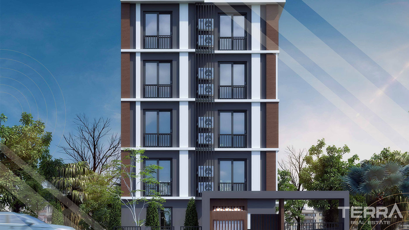 Brandneue zentrale Apartments, geeignet für Investitionen in Antalya - 67039