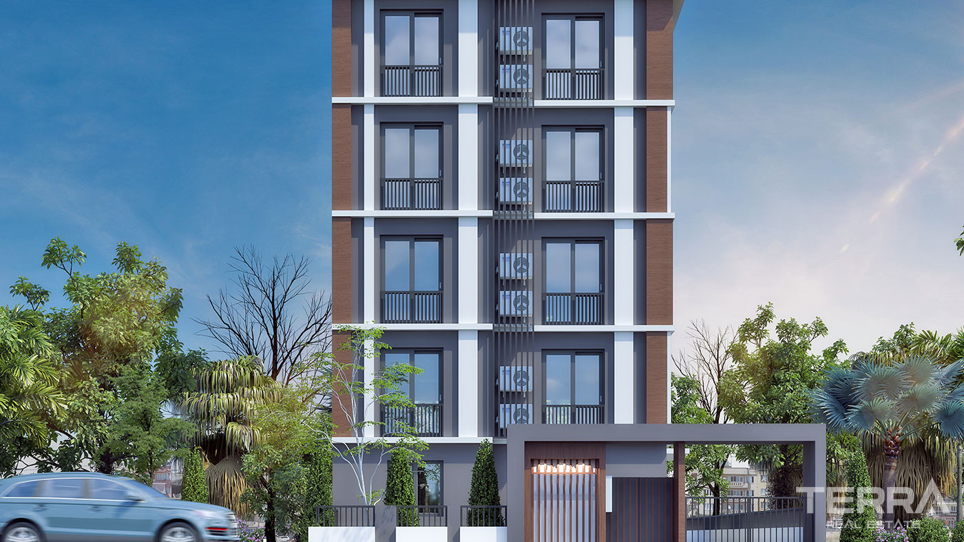 Brandneue zentrale Apartments, geeignet für Investitionen in Antalya - 67041