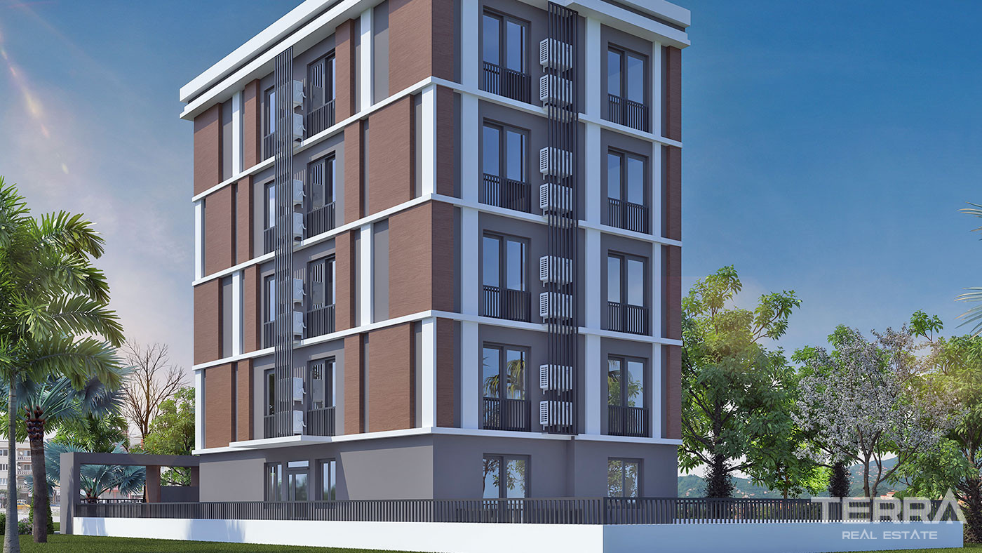 Brandneue zentrale Apartments, geeignet für Investitionen in Antalya - 67042