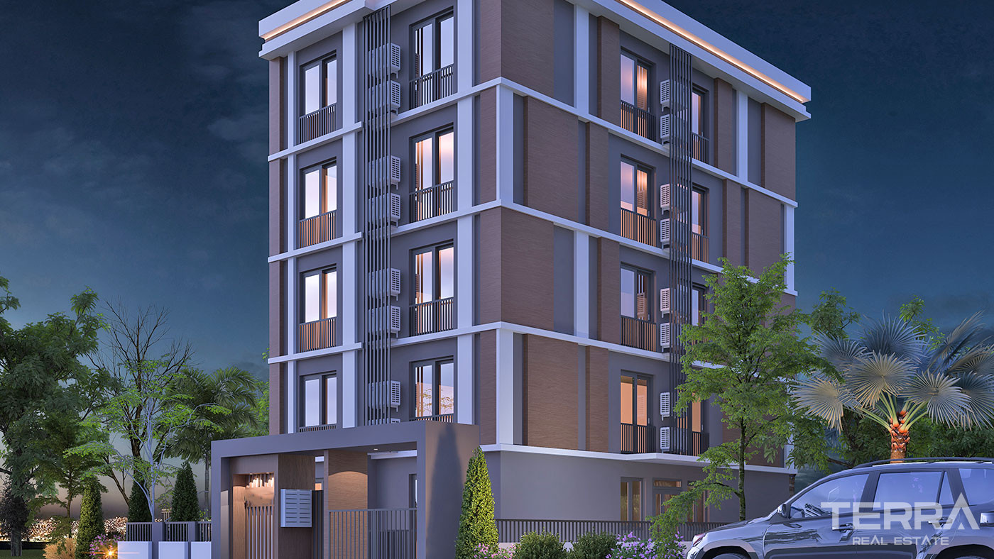 Brandneue zentrale Apartments, geeignet für Investitionen in Antalya - 67043