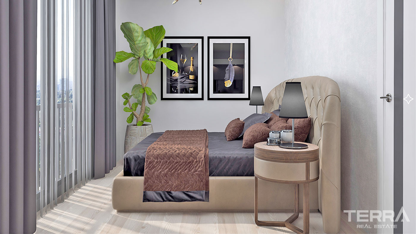 Brandneue zentrale Apartments, geeignet für Investitionen in Antalya - 67045