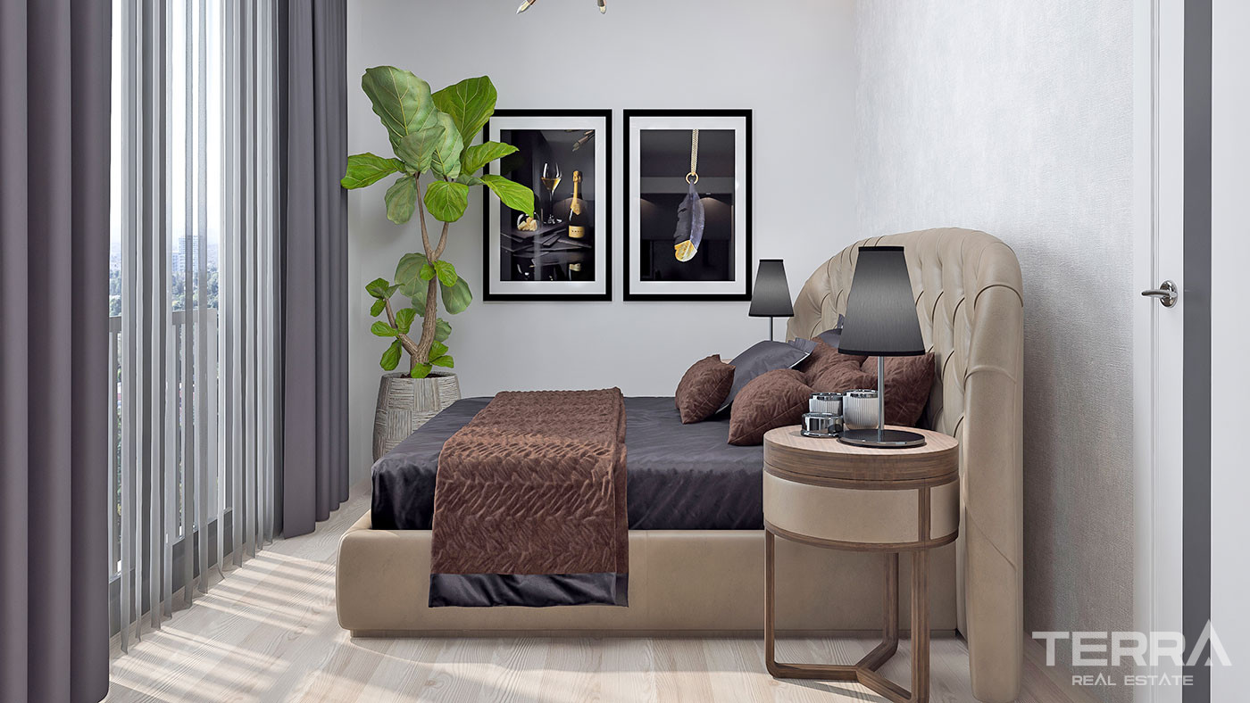 Brandneue zentrale Apartments, geeignet für Investitionen in Antalya - 67048