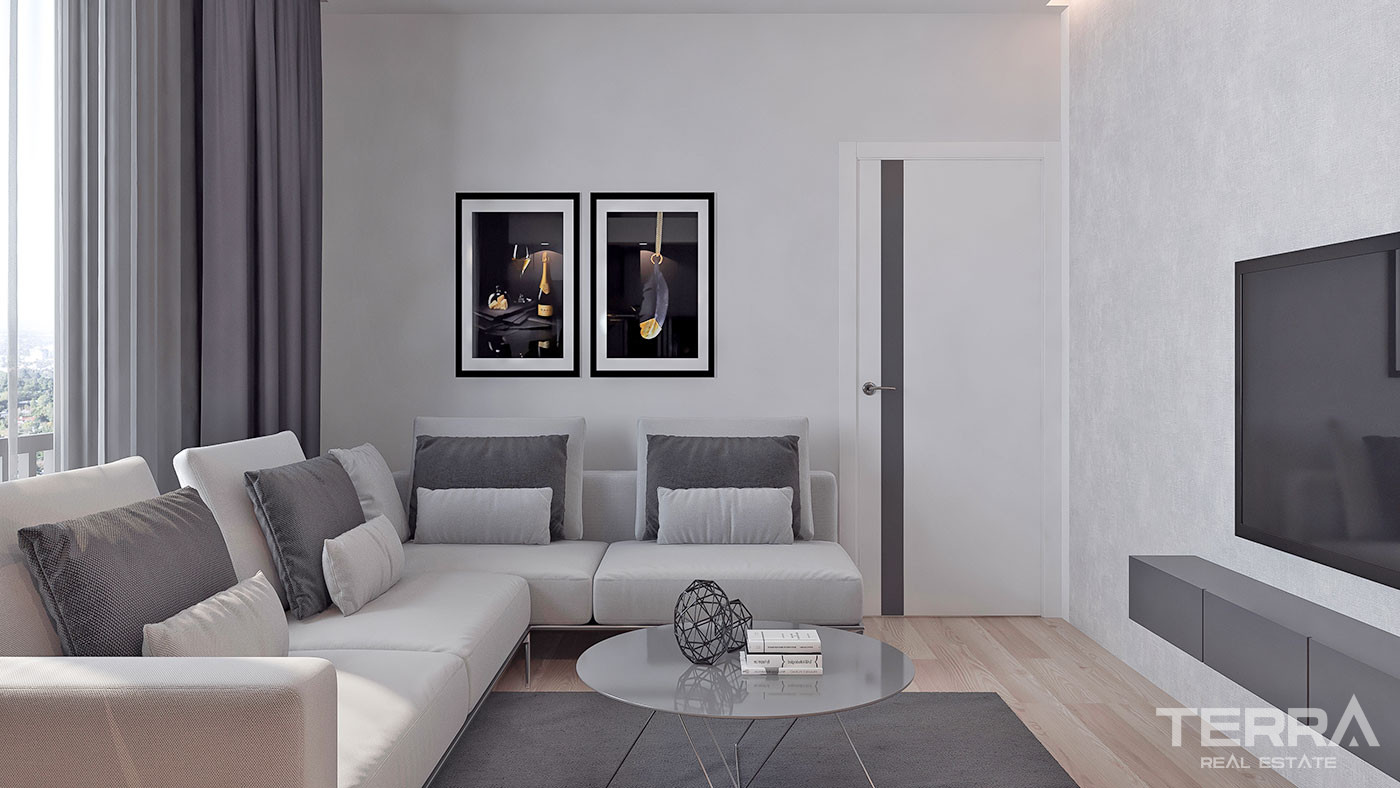 Brandneue zentrale Apartments, geeignet für Investitionen in Antalya - 67050