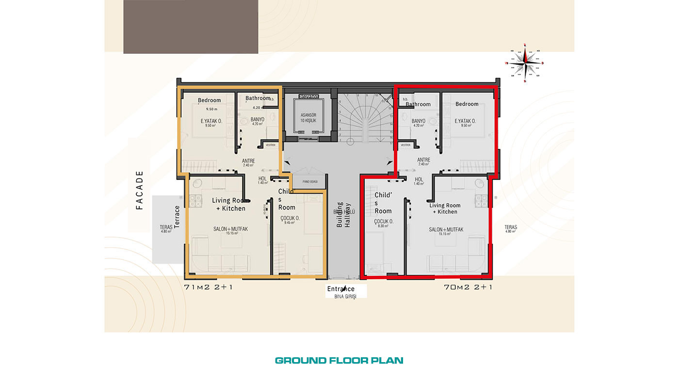Brandneue zentrale Apartments, geeignet für Investitionen in Antalya - 67057