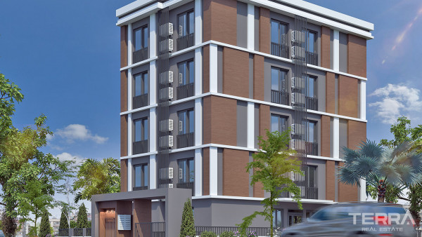 Zupełnie nowe apartamenty odpowiednie pod inwestycję w centrum Antalyi