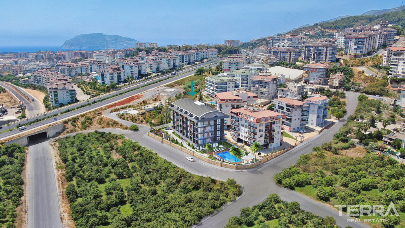 Brand New Luxury Apartments with Modern Design in Alanya, Oba