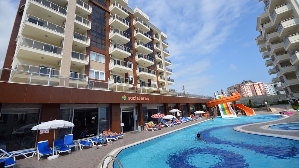 3 Zimmer-Eckwohnung zu verkaufen im Orion Park Avsallar, Alanya - 1765