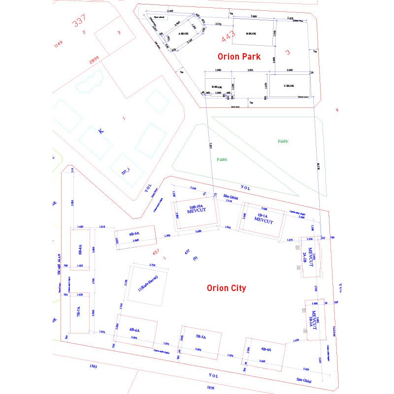 3 Zimmer-Eckwohnung zu verkaufen im Orion Park Avsallar, Alanya - 1768