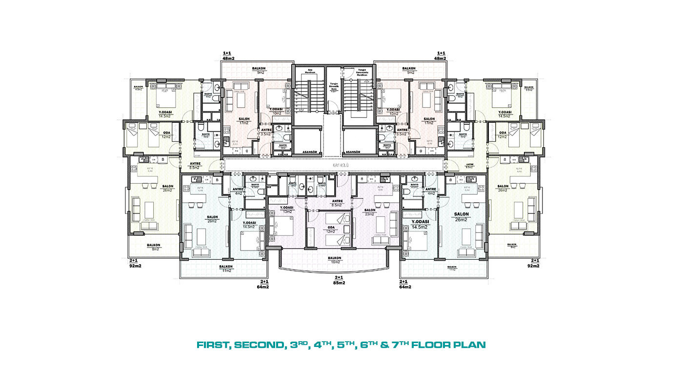 High Quality Apartments with Luxury Amenities in Alanya Avsallar - 67725